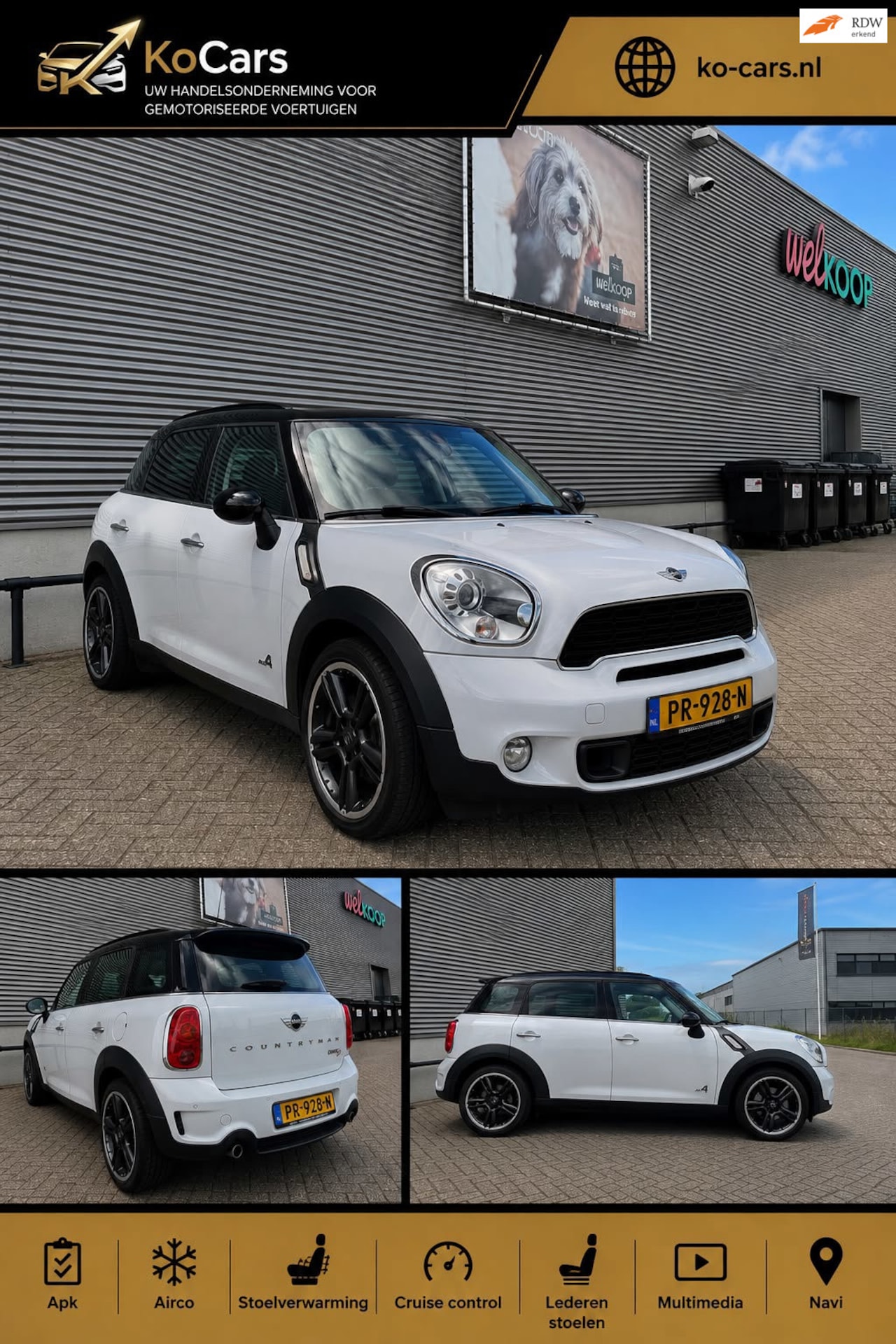 MINI Countryman - S / Airco / Cruise / Stoelverw / Multimedia - AutoWereld.nl