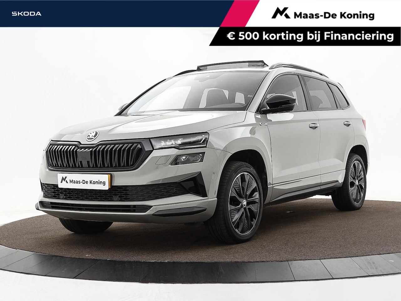Skoda Karoq - 1.5 TSI 150pk DSG ACT Sportline Business · Panoramadak · Camera · Cruise Control · Apple/A - AutoWereld.nl