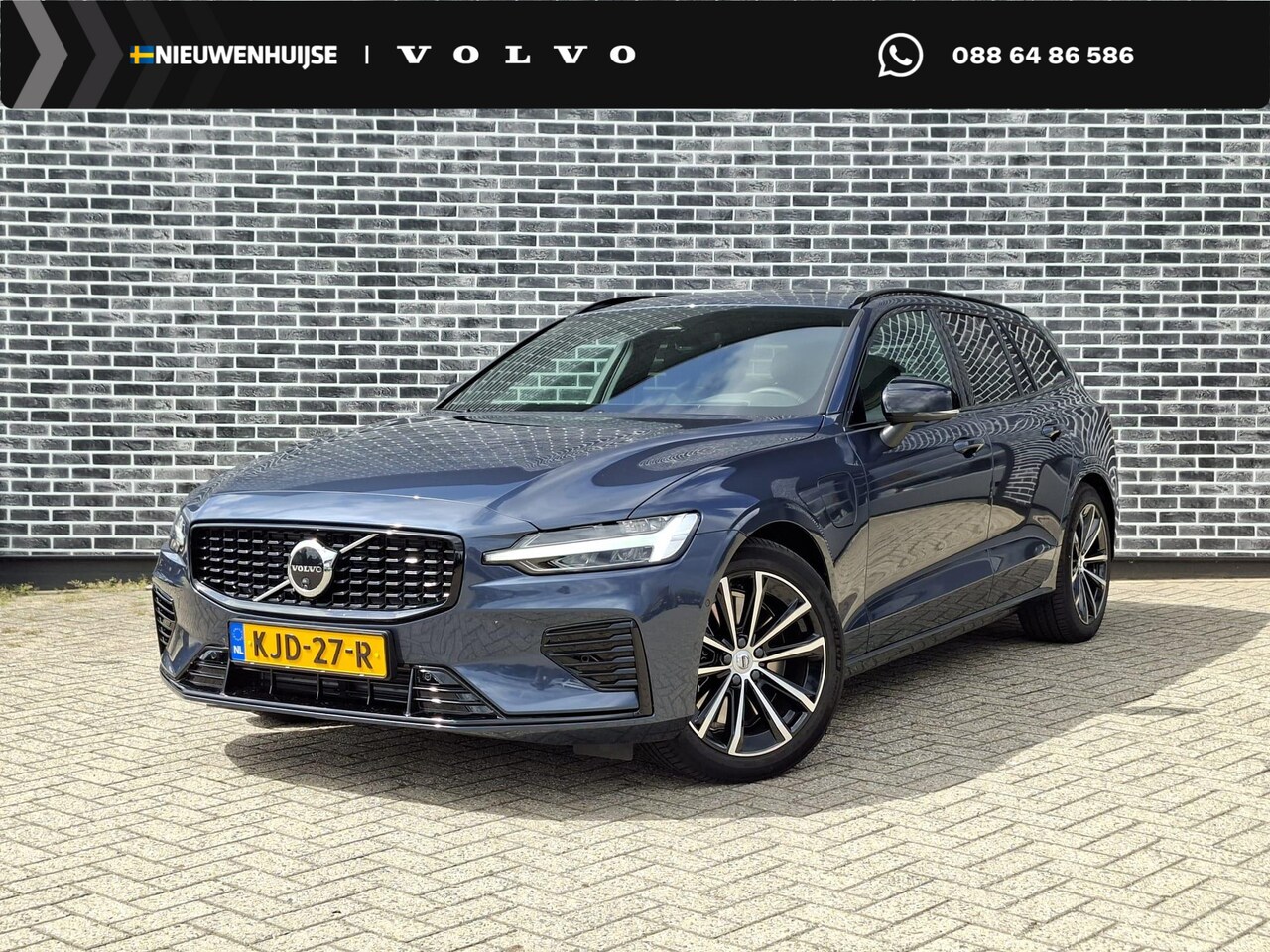 Volvo V60 - 2.0 T8 Plug-in hybrid AWD Plus Dark - AutoWereld.nl