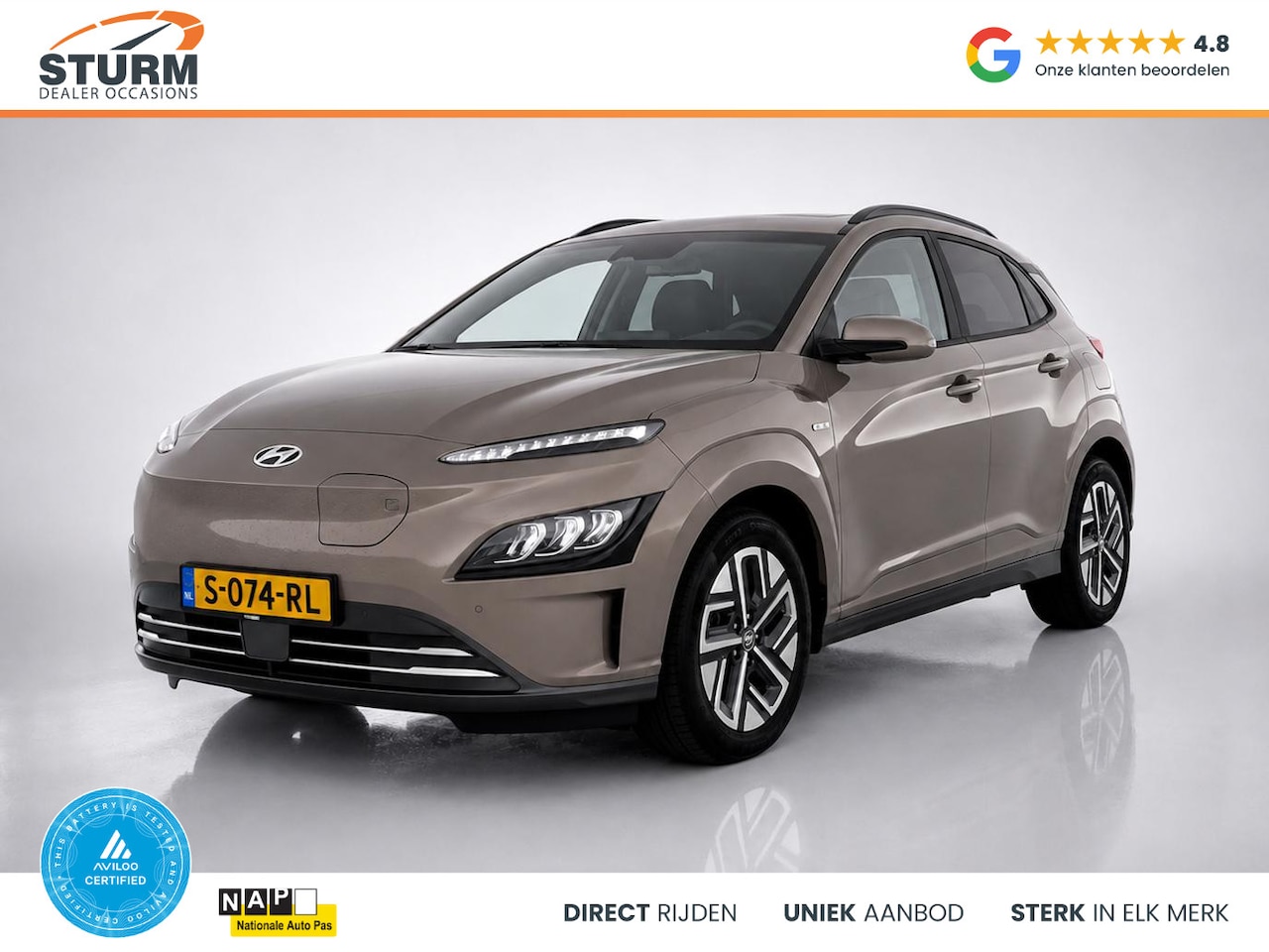 Hyundai Kona Electric - EV Premium 64 kWh - AutoWereld.nl