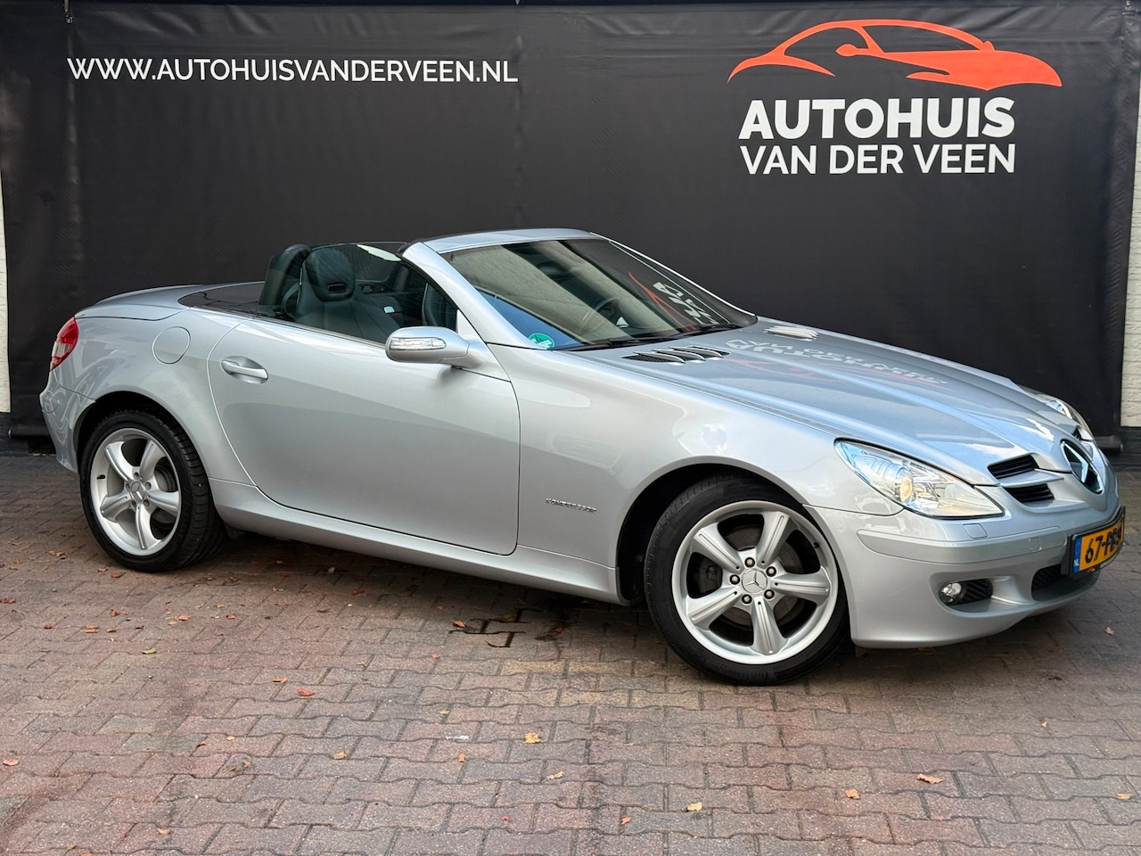 Mercedes-Benz SLK-klasse - 200 K. Nekverwarming/Clima/Cruise/Onderhoudshistorie/Etc! - AutoWereld.nl