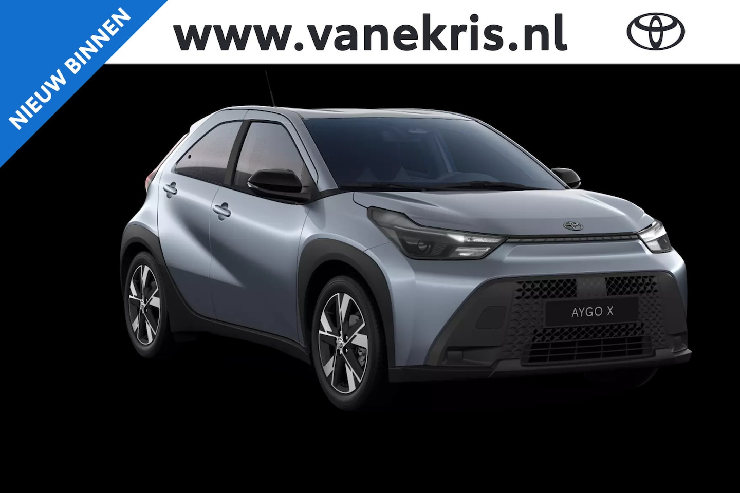 Toyota Aygo X - Hybrid 115 play Go Pack, LM velgen - AutoWereld.nl