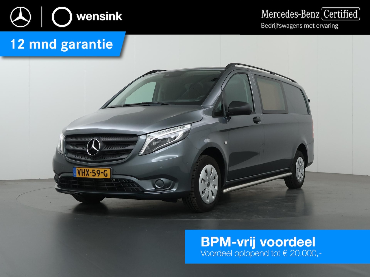 Mercedes-Benz Vito - 114 CDI | Aut. | Lang L2 | Climate Control | Parkeercamera | Navigatie | Stoelverwarming | - AutoWereld.nl