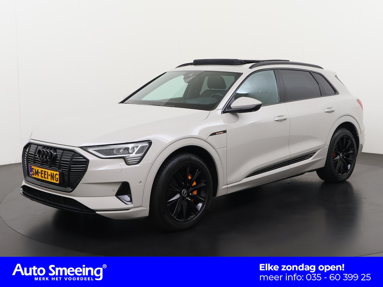 Audi e-tron - 55 quattro S-Line Int. 95 kWh | SOH 91% | Panoramadak | Trekhaak | Bang&Olufsen | Zondag O - AutoWereld.nl