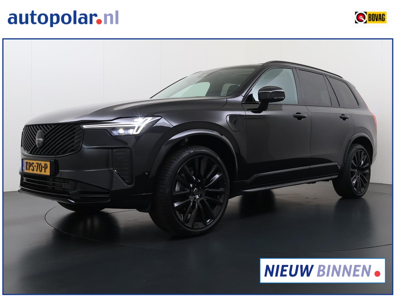 Volvo XC90 - 2.0 T8 Plug-in hybrid AWD Ultra Dark Black Edition/22inch/Stoelmassage etc. - AutoWereld.nl