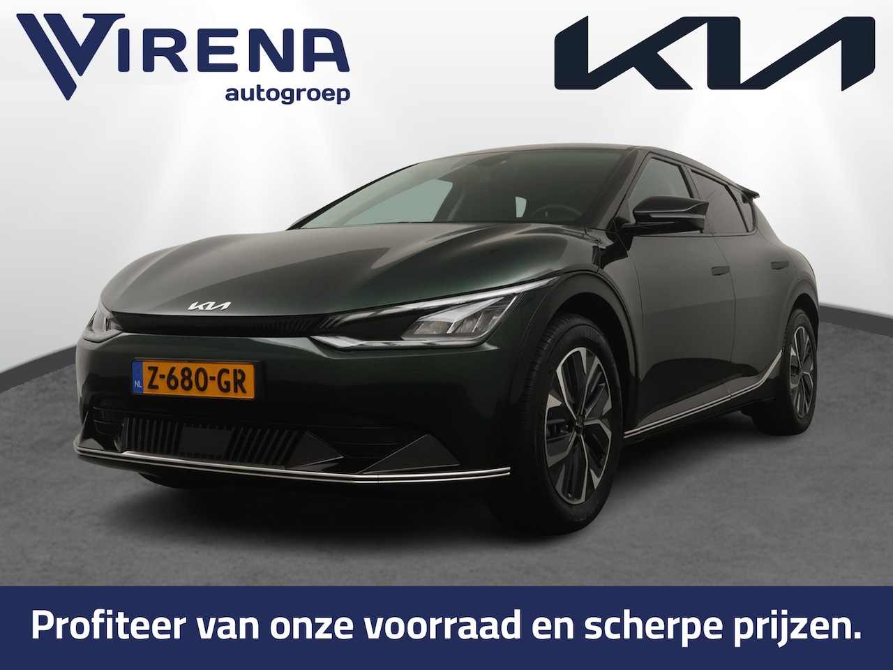 Kia EV6 - Plus 77.4 kWh - Adaptief Cruise Control - Stoelverwarming/verkoeling - Meridian Audio - Fa - AutoWereld.nl