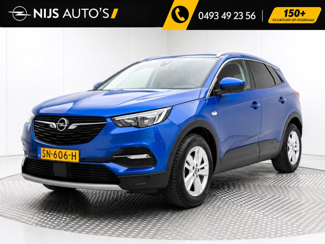Opel Grandland X - 1.6 CDTi Business Executive | trekhaak | navi | elect. achterklep | pdc achter | keyless | - AutoWereld.nl