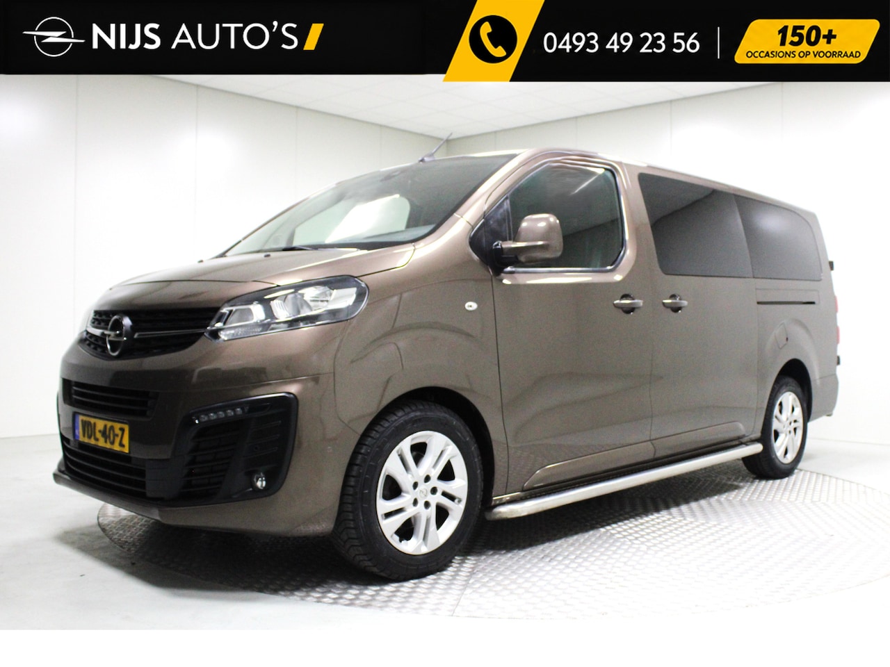 Opel Vivaro - 2.0 CDTI L2H1 Innovation | Automaat | Elektrische Schuifdeuren L&R / Leder / Climate Contr - AutoWereld.nl