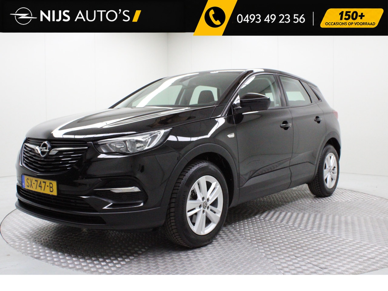 Opel Grandland X - 1.2 Turbo Online Edition | automaat | airco | navi | pdc v/a | carplay | cruise | bluetoot - AutoWereld.nl