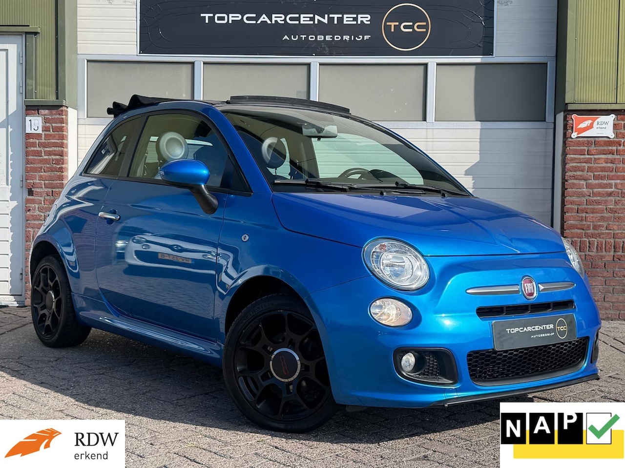 Fiat 500 - 0.9 TwinAir Turbo 500S/AIRCO/PANO/LM.VELG/APK/NAP - AutoWereld.nl