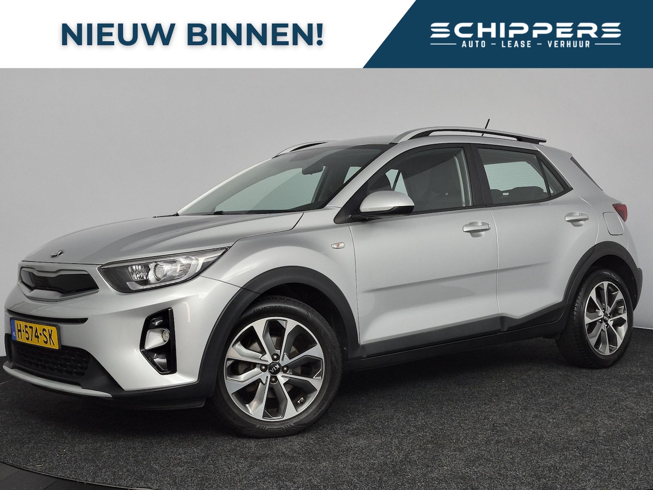 Kia Stonic - 1.0 T-GDi DynamicLine | Navigatie via Apple Car Play } Achteruitrijcamera - AutoWereld.nl