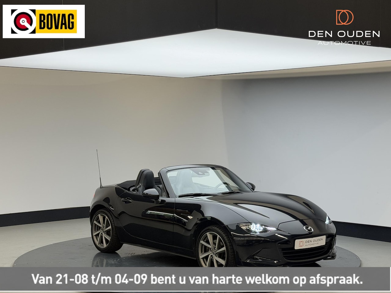 Mazda MX-5 - 2.0 SkyActiv-G 184 Luxury Bose | Leer | Stoelverw |  dealer onderhouden - AutoWereld.nl