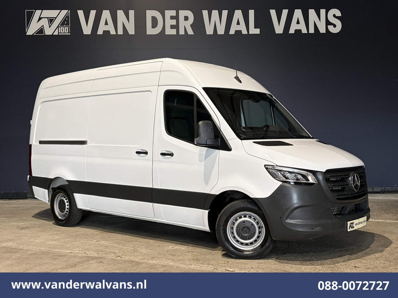 Mercedes-Benz Sprinter - 317 CDI 170pk L2H2 Euro6 Airco | Camera | Navigatie | Apple Carplay | LED | Stoelverwarmin - AutoWereld.nl