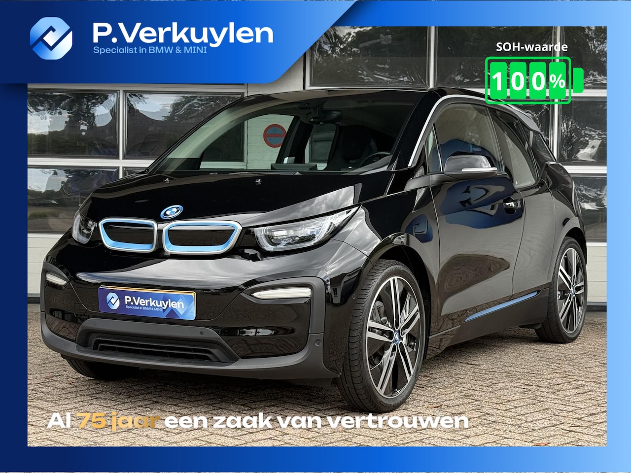BMW i3 - Executive Edition 120Ah 42 kWh | NAVIGATIE PROFF | CAMERA | PARKEERSENSOREN | WARMTEPOMP | - AutoWereld.nl