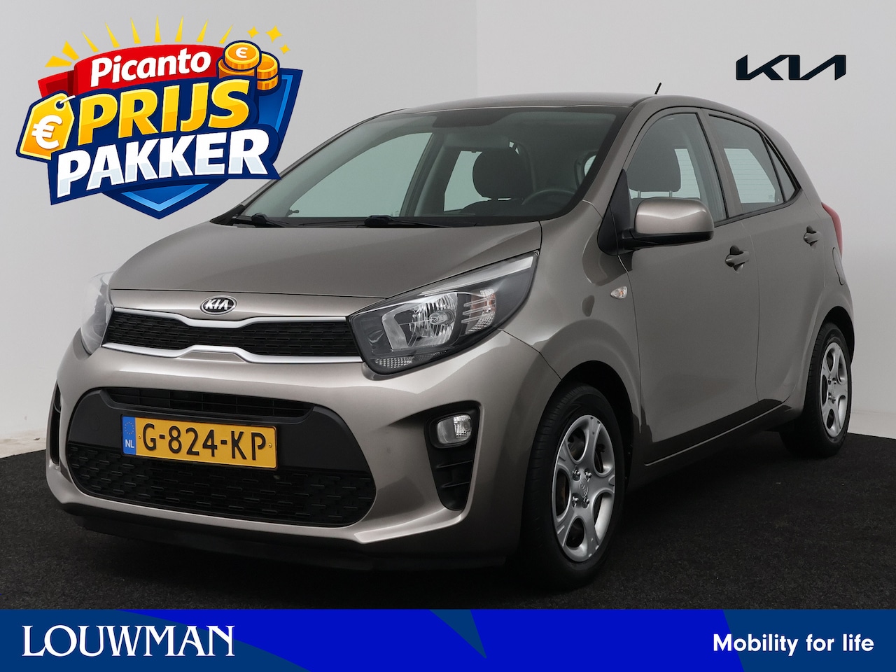 Kia Picanto - 1.0 MPi ComfortLine | Airco | NL Auto | NAP | 5-deurs | Prijspakker | - AutoWereld.nl