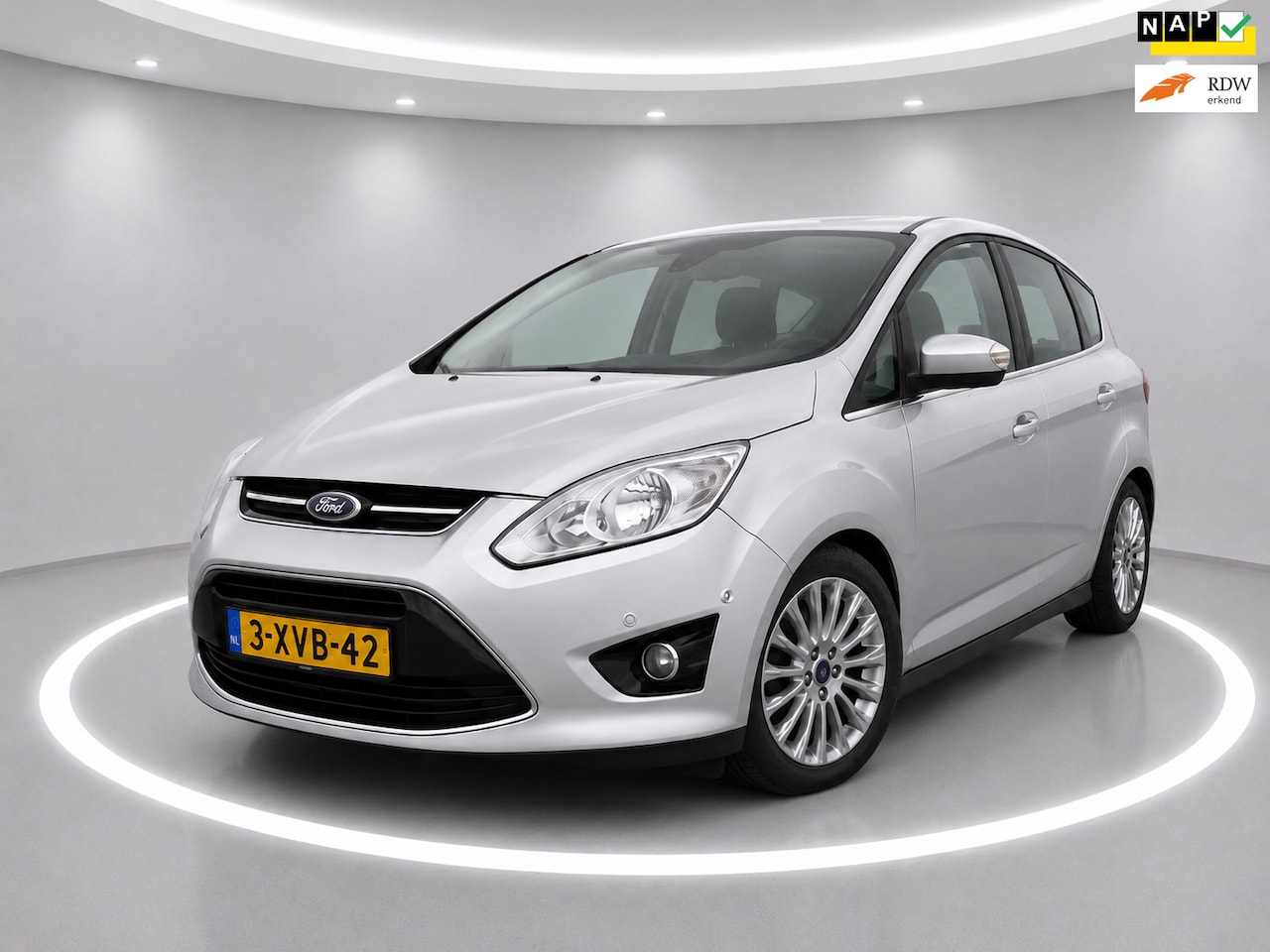 Ford C-Max - 1.0 Edition Plus - Nieuwe Koppeling - Cruise Control - Camera - PDC - Trekhaak - Airco - AutoWereld.nl