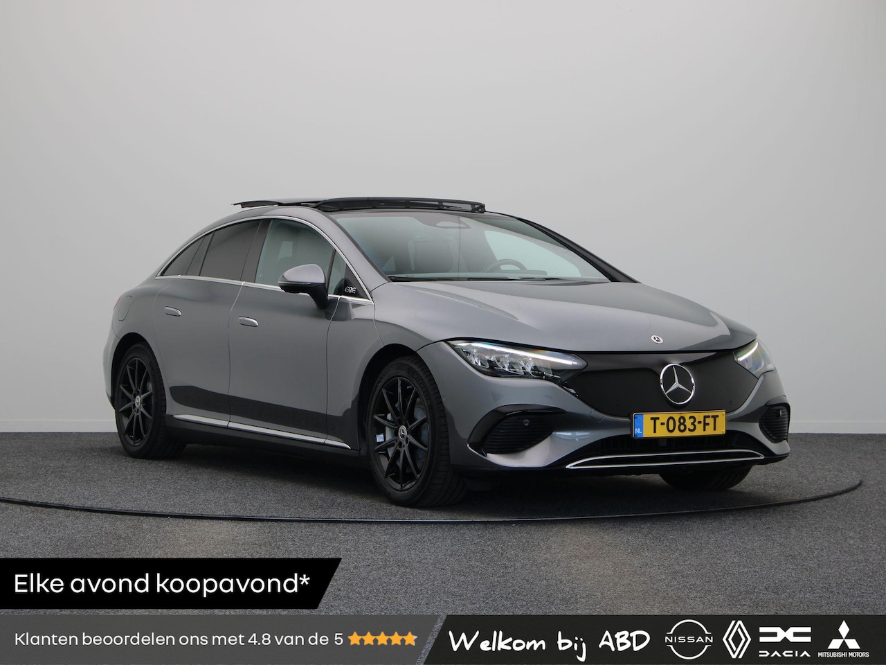 Mercedes-Benz EQE - 300 Business Line 89 kWh | 618 km WLTP | Schuif kantel dak | - AutoWereld.nl