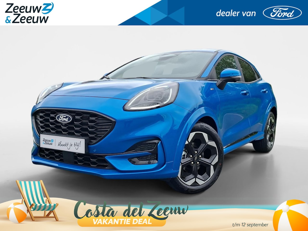 Ford Puma - 1.0 EcoBoost Hybrid ST-Line X |Driver assistancepack | Winterpack | 18"Lichtmetaal | B&O A - AutoWereld.nl