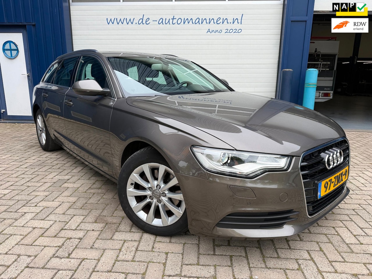 Audi A6 Avant - 2.0 TFSI 180pk automaat Business Edition / LEER / DAK / NAVI / ALL SEASON / APK 06-27 - AutoWereld.nl