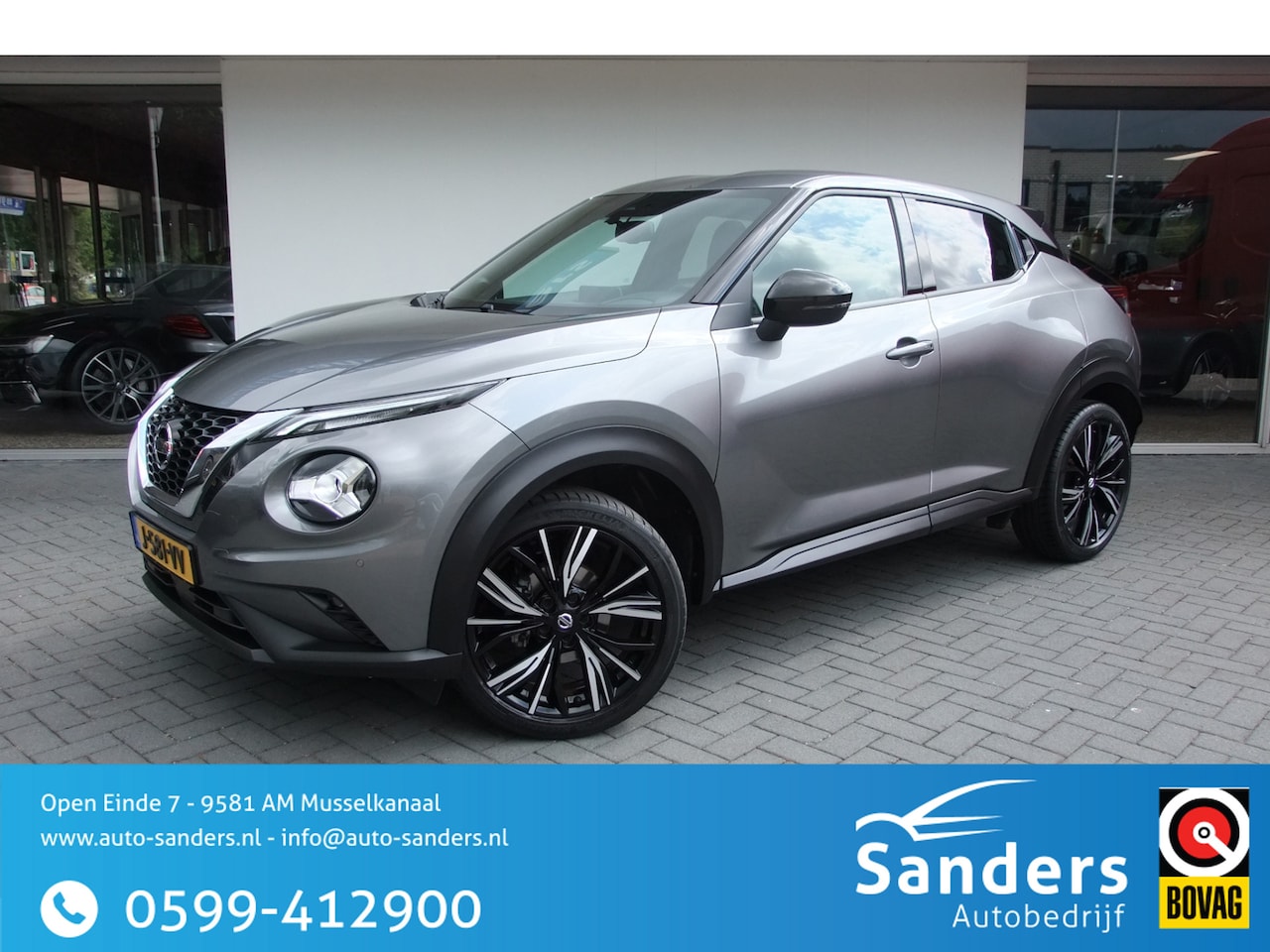 Nissan Juke - 1.0 DIG-T N-Connecta/ Camera/ NL auto/ 19 inch/ Parkeersensoren - AutoWereld.nl