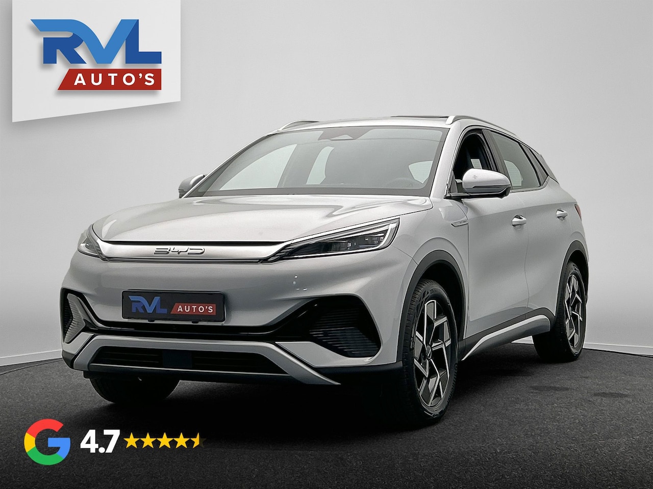 BYD Atto 3 - Design 60 kWh |*55 STUKS* | 204 PK | Pano/dak | Adapt/Cruise/Control | Leder/Beige/Blauw | - AutoWereld.nl