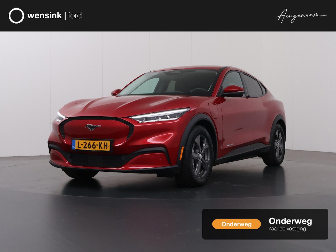 Ford Mustang Mach-E - RWD 75 kWh | Winterpakket | Navigatie | Parkeercamera | Climate Control | Leder | - AutoWereld.nl