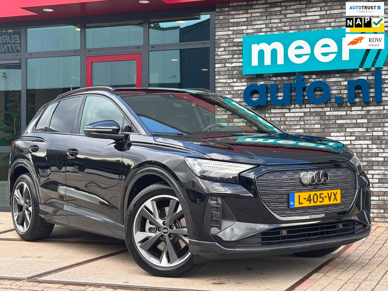 Audi Q4 e-tron - 40 Launch Advanced 77 kWh l SOH 92,4 l TREKHAAK l WARMETPOMP l MATRIX l CARPLAY l ACC l S- - AutoWereld.nl