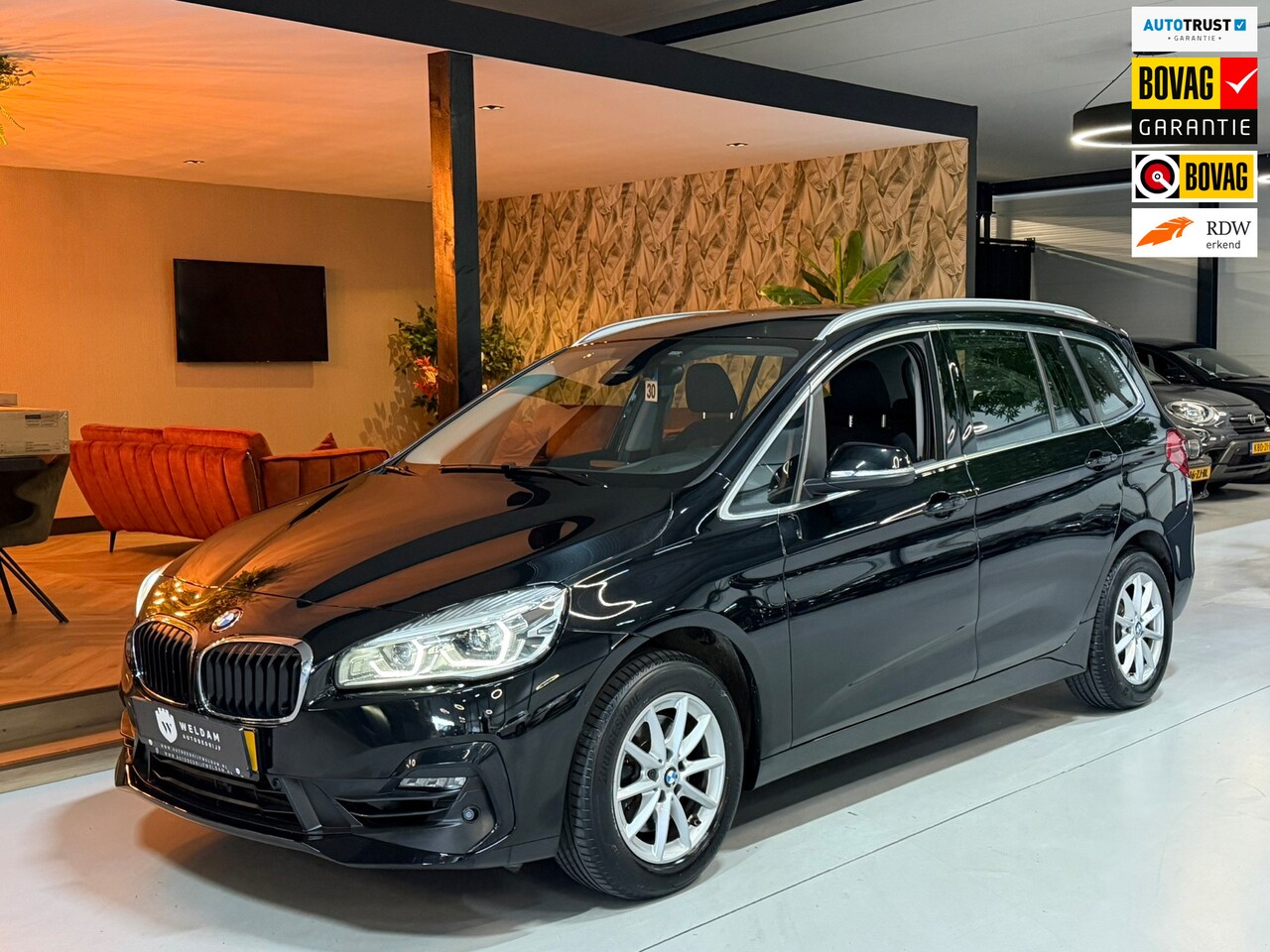 BMW 2-serie Gran Tourer - 218i Luxe Uitvoering|Elektrisch Achterklep|LED|Navi|Cruise|PDC - AutoWereld.nl