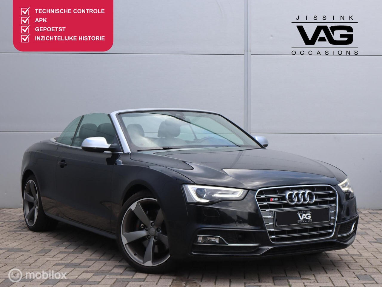 Audi S5 - 3.0 TFSI S5 quattro S Line B&O Leer Stoelverwarming - AutoWereld.nl