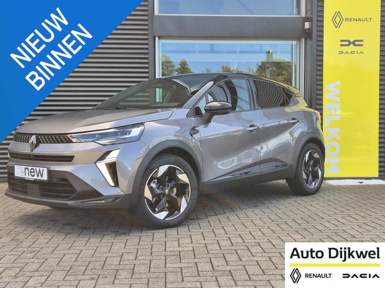 Renault Captur - 1.6 E-Tech full hybrid 145 techno Nw. model!, All Season banden, Trekhaak, 360° Camera, Pa - AutoWereld.nl