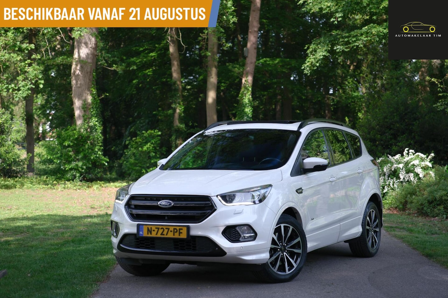 Ford Kuga - 1.5 EcoBoost ST Line Automaat / Trekhaak / Open dak - AutoWereld.nl