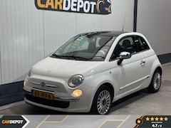 Fiat 500 - 1.2 Lounge Zeer Netjes.Airco Pano