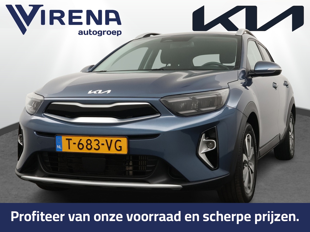 Kia Stonic - 1.0 T-GDi MHEV DynamicPlusLine - Led Koplampen - Climate Control - Cruise Control - Naviga - AutoWereld.nl