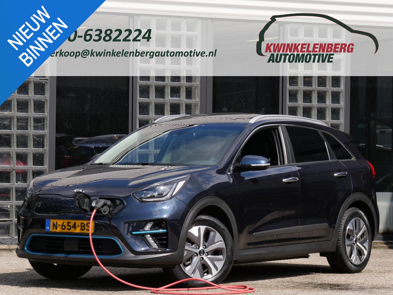 Kia e-Niro - 64kWh DYNAMICPLUSLINE/ SCHUIFDAK/ SOH 100% - AutoWereld.nl