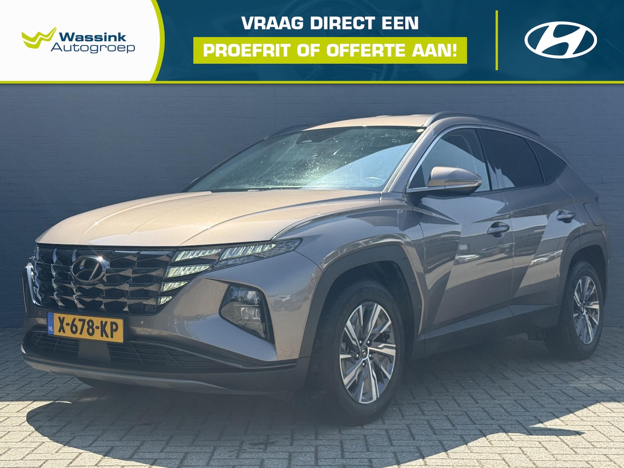 Hyundai Tucson - 1.6 T-GDI HEV Comfort Smart All Season Banden | Adaptive Cruise Control | Led | Climate Co - AutoWereld.nl