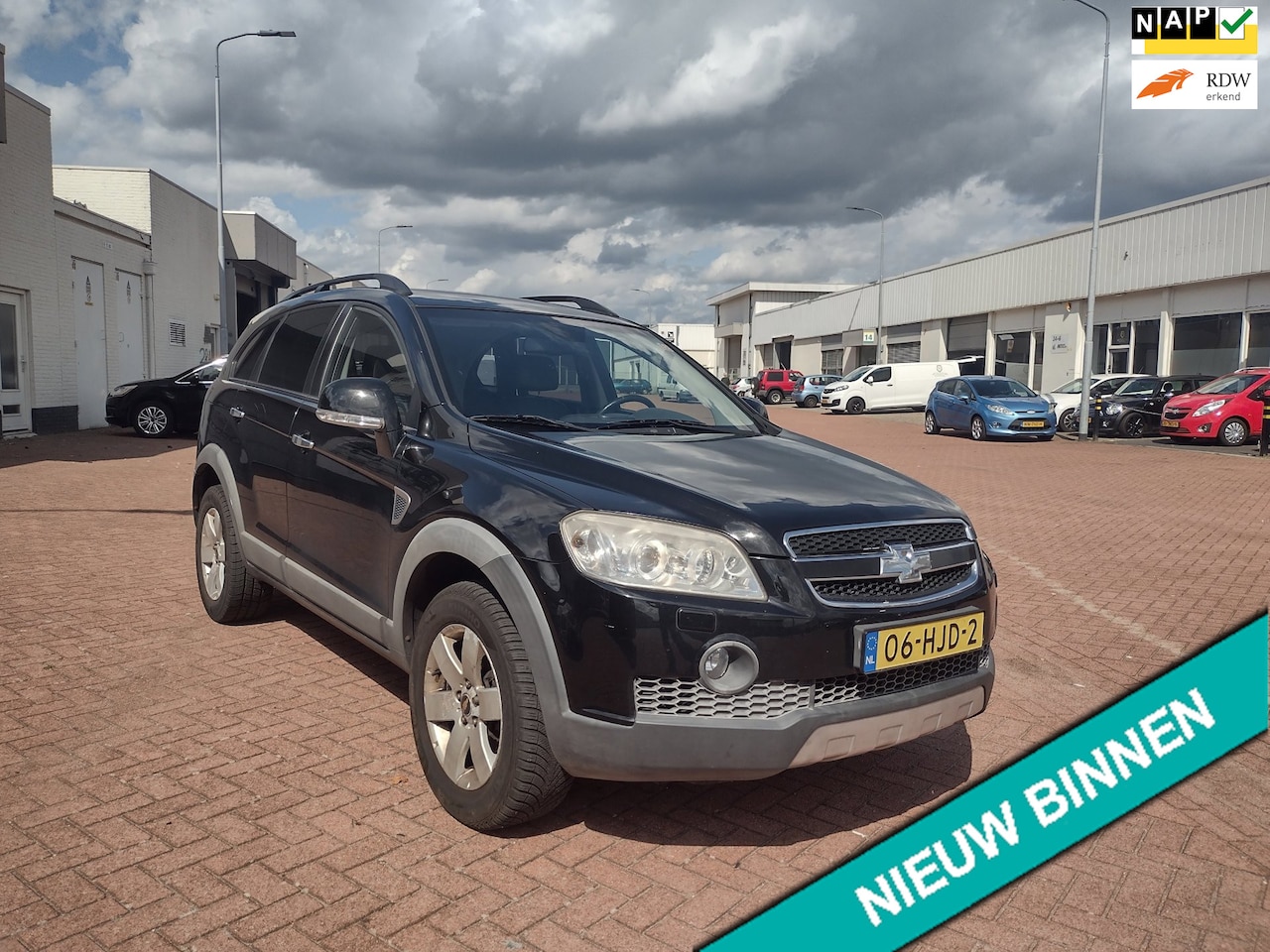 Chevrolet Captiva - 2.4i Executive MOOIE AUTO BEL 0619590613 7 PERSONS - AutoWereld.nl