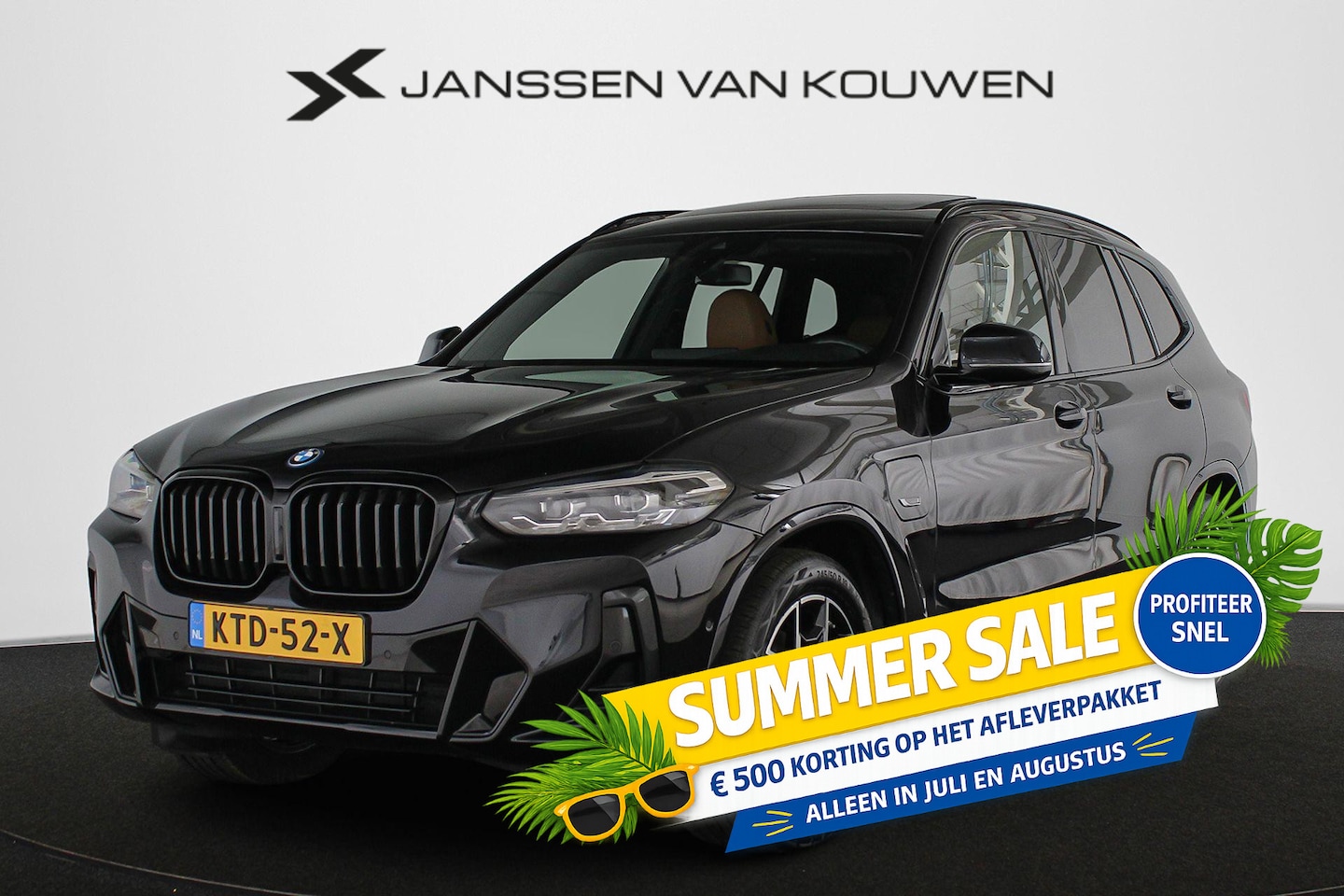 BMW X3 - xDrive30e M Sport Panoramadak Stuur-Stoelverwarming HiFi Camera - AutoWereld.nl