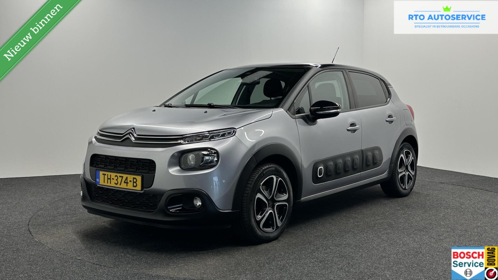 Citroën C3 - 1.2 PureTech S&S Feel Edition DAB NAVI CARPLAY ECC CRUISE. - AutoWereld.nl