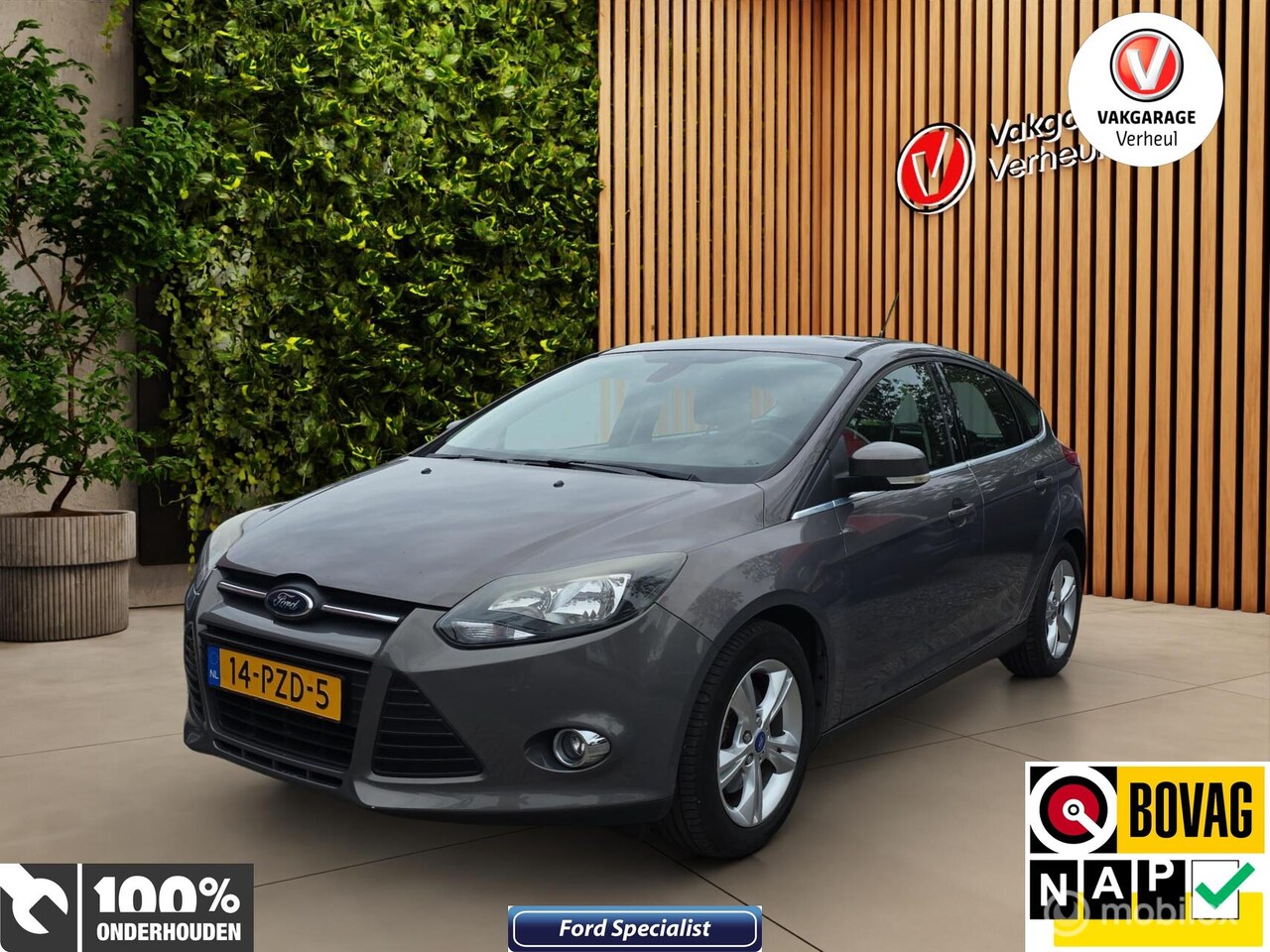 Ford Focus - 1.6 EcoBoost 150Pk Trend-Sport ✅Nap ✅Boekjes ✅Trekhaak - AutoWereld.nl