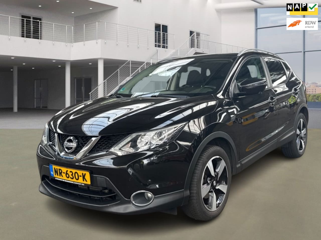 Nissan Qashqai - 1.2 N-Connecta|AUT|PANO|360•|NAVI|TREKHAAK| - AutoWereld.nl