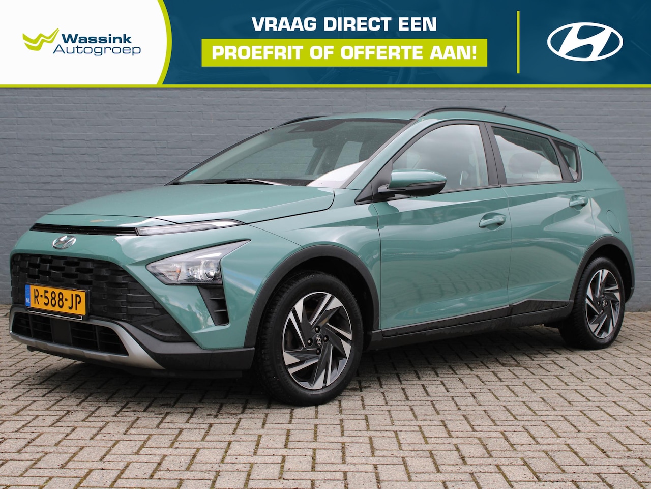 Hyundai Bayon - 1.0 T-GDI Comfort | Airco | Lichtmetalen Velgen | Parkeersenoren - AutoWereld.nl