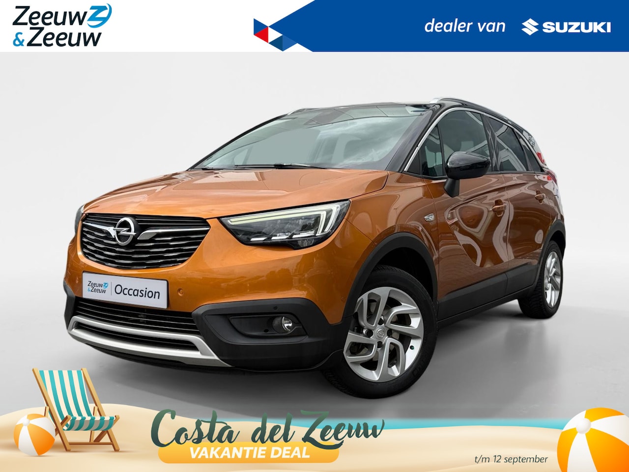 Opel Crossland X - 1.2 Turbo Innovation AUTOMAAT | CRUISE / CLIMATE CONTROL | TREKHAAK | 12 MAANDEN GARANTIE! - AutoWereld.nl