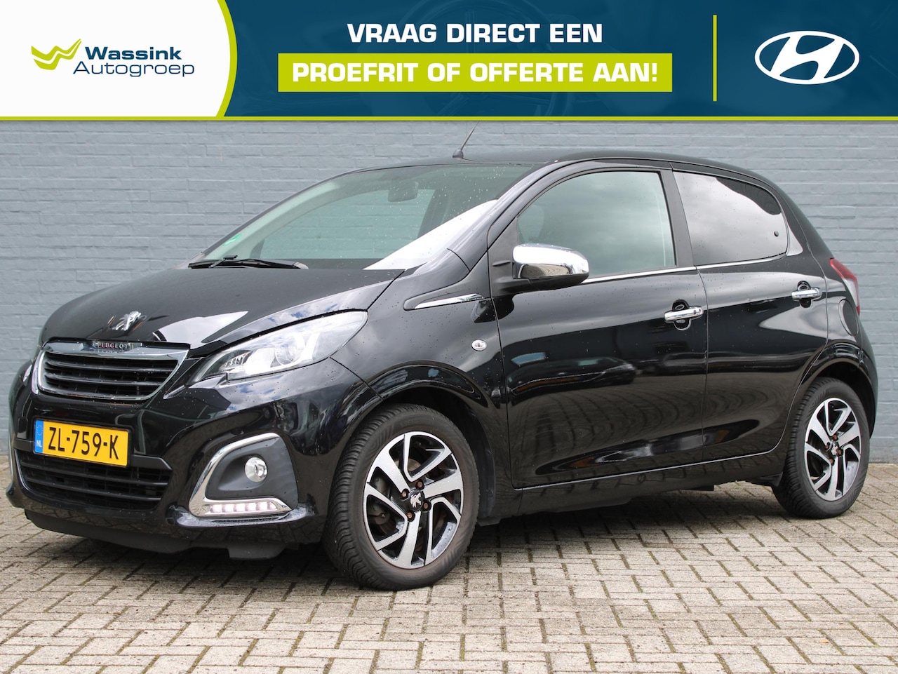 Peugeot 108 - 1.0 e-VTi Allure | Airco | Lichtmetalen Velgen | Navigatie - AutoWereld.nl