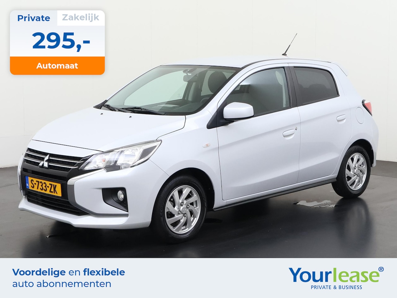Mitsubishi Space Star - 1.2 Dynamic Automaat | All-in 295,- Private Lease | Direct uit voorraad - AutoWereld.nl