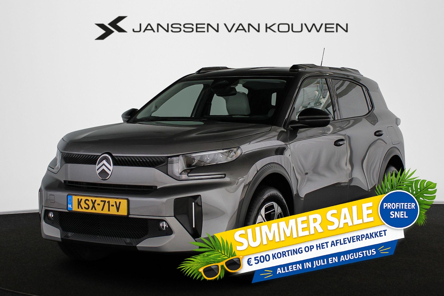 Citroën C3 Aircross - 1.2 Hybrid 145pk Max Stuur-Stoelverwarming Camera Apple CarPlay Dodehoek - AutoWereld.nl