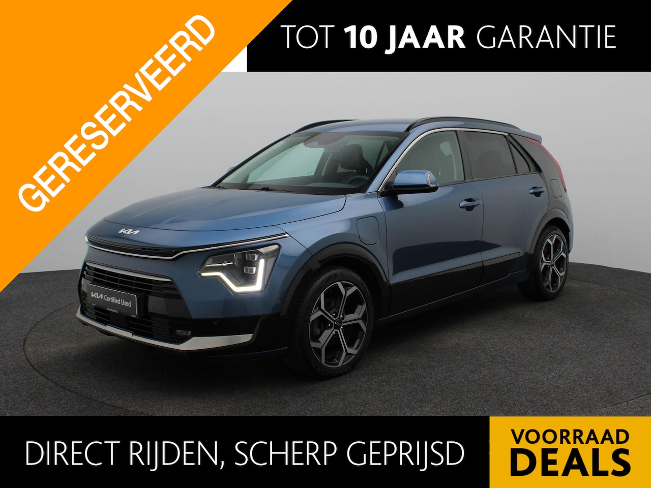 Kia Niro - 1.6 GDi PHEV ExecutiveLine | Edition | Leder | 18"Velgen | Camera | - AutoWereld.nl