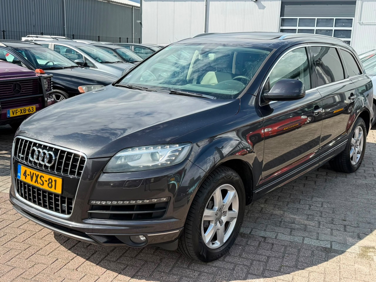 Audi Q7 - 3.0 TFSI Quattro Pro Line + 2012 Grijs Kenteken Benzine - AutoWereld.nl