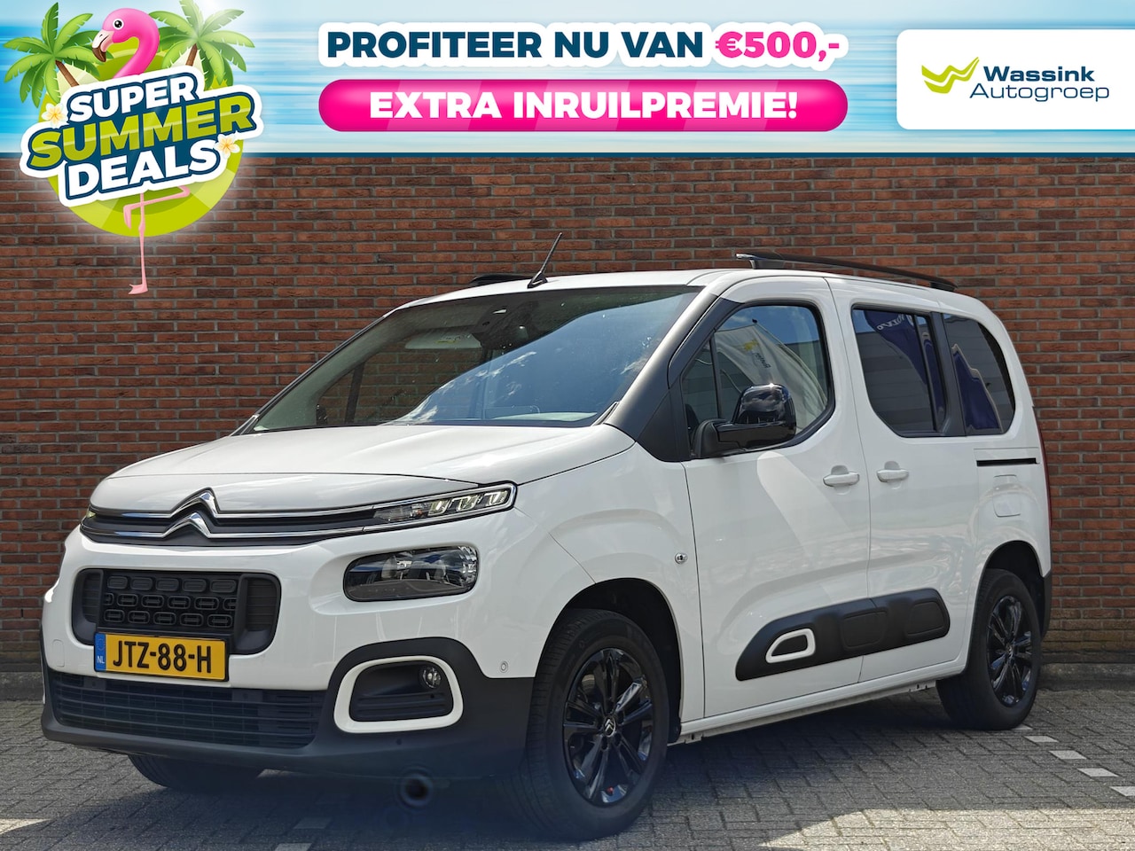 Citroën Berlingo - 1.2 PureTech Feel | SUMMER DEALS | Automaat | Climate Control | Camera Achter | Sensoren - AutoWereld.nl