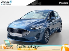 Ford Fiesta - 1.0 EcoBoost Hybrid Titanium | Stoel/stuur en voorruitverwarming | Cruise control | Parkee