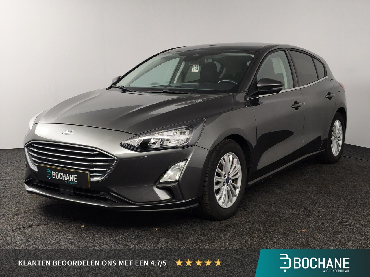 Ford Focus - 1.0 EcoBoost Titanium | Panoramadak | Adaptieve Cruise Control | Navigatie - AutoWereld.nl